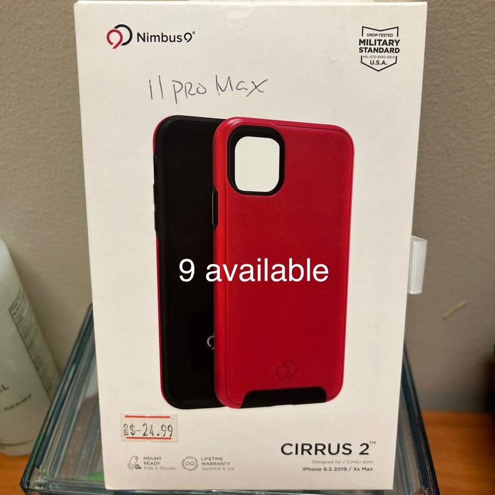 Brand new in box red iPhone 11 Pro case